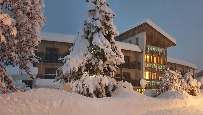 Hotel Unterpichl in winter