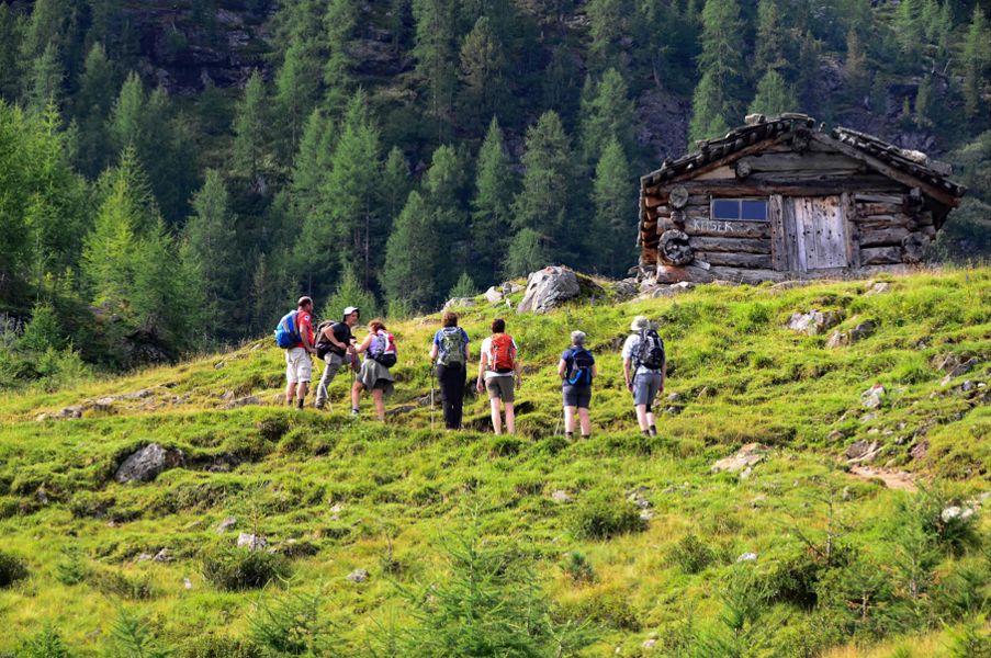 Gruppenwanderung